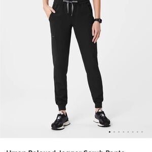 Figs Black Jogger Pants